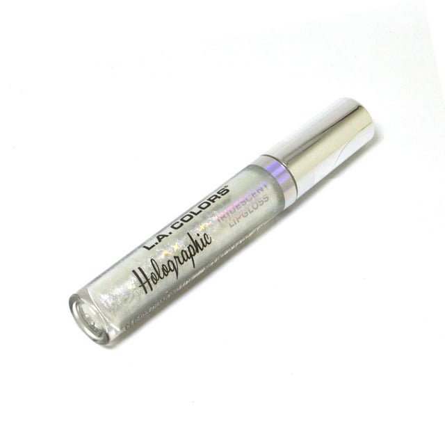 L.A. Colors 1 x Holographic Iridescent Lipgloss [ CLG423 / DIAMOND ] Lip Oil Lip Gloss Balm