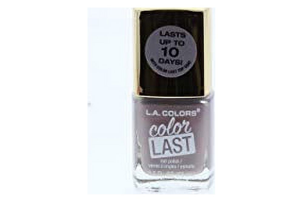 3. L.A. Colors Color Last Nail Polish with Hardener - wide 9