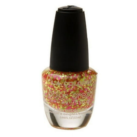 L.A. Colors Craze Nail Polish, Fruity, 1 Ounce
