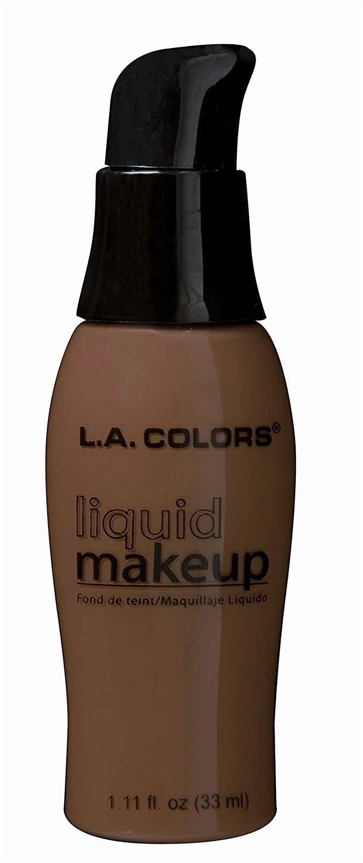 L.A. Colors LM288 Black Walnut Liquid Makeup Foundation, 1.11 fl oz