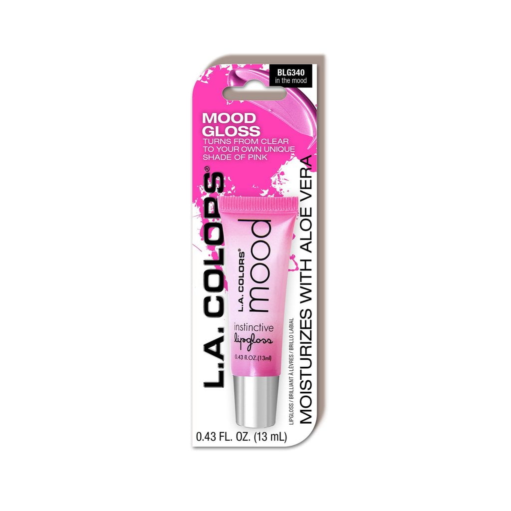 L.A. Colors Lip Gloss, Mood Gloss, 0.43 fl oz