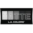 thumbnail image 1 of L.A. Colors Matte Eyeshadow Palette, Black Lace, 1 of 2