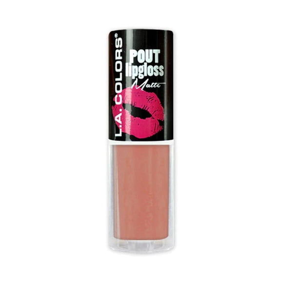 L.A. Colors Pout Matte Lipgloss, Let's Kiss Matte