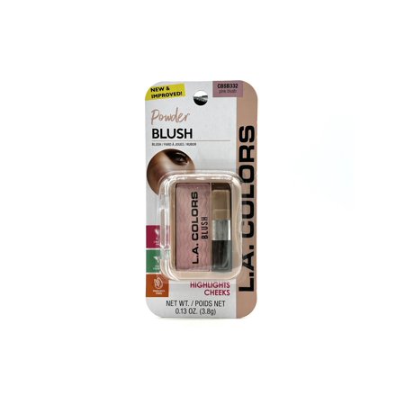 L.A. Colors Powder Blush-pink blush