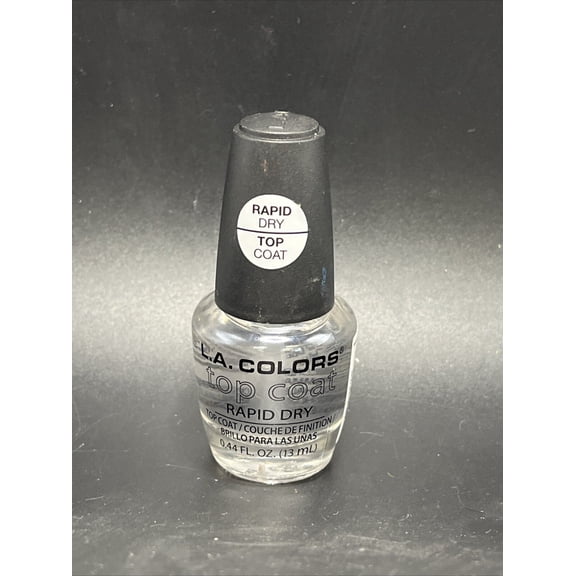 L.A. Colors Rapid Dry Top Coat, 0.44 fl oz