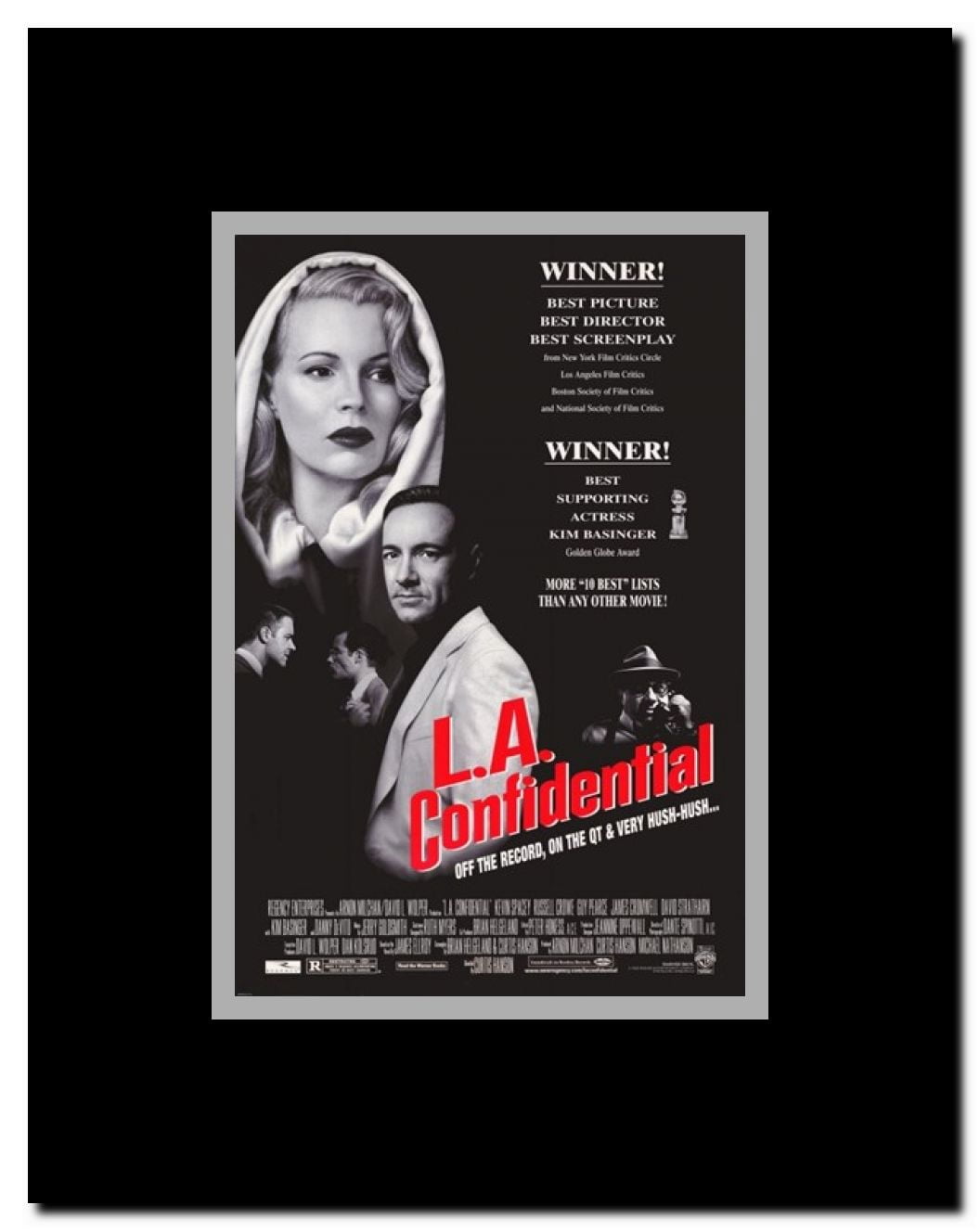 L.A. Confidential Framed Movie Poster