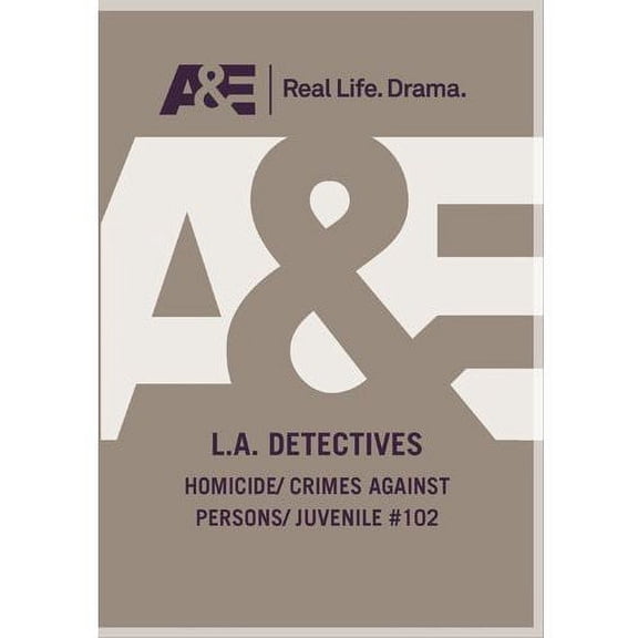 Homicide Crimes Against Persons Juvenile (DVD), A&E, Documentary