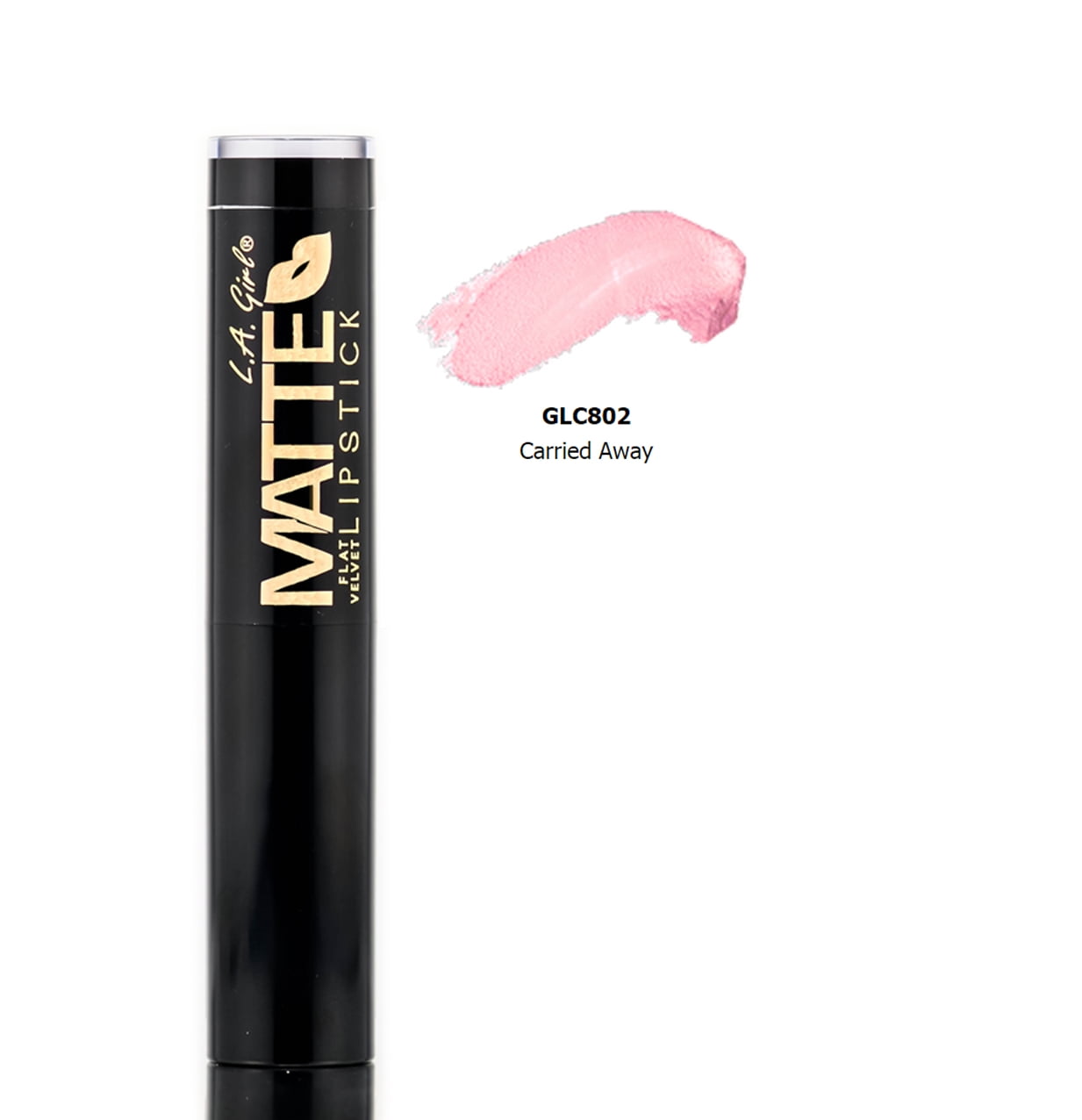 L.A. Girl Matte Flat Velvet Lipstick Stick, Carried Away