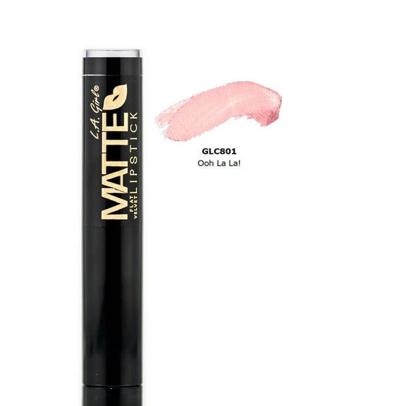 L.A. Girl Matte Flat Velvet Lipstick Stick, Ooh La La