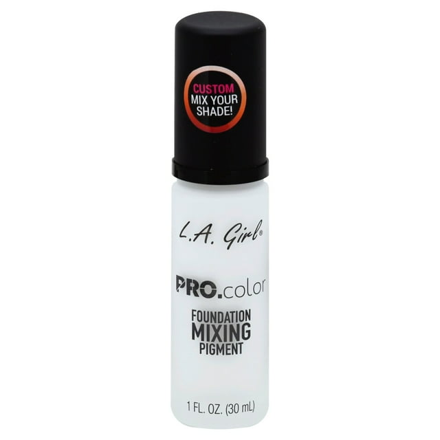 L.A. Girl PRO.Color Foundation Mixing Pigment White - 1 oz- Pack of 2