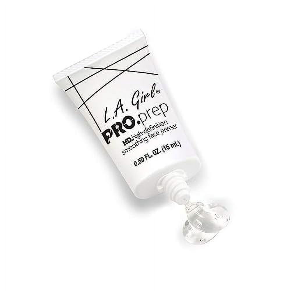 L.A. Girl PRO Prep HD High Definition Smoothing Face Primer, Assortment, 0.5 Fl Oz