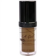 L.A. Girl PRO.coverage HD High-Definition Long Wear Illuminating Foundation, Coffee