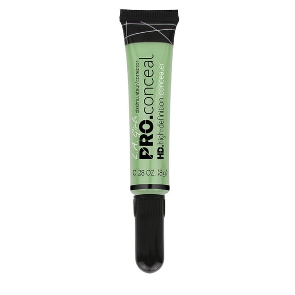 L.A. Girl Pro Conceal HD Concealer, Green Corrector, 0.28 Ounce