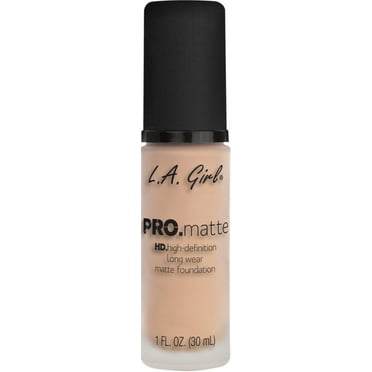 L.A. Girl Pro Matte Foundation, Natural, Medium Beige , 1 Fluid Ounce