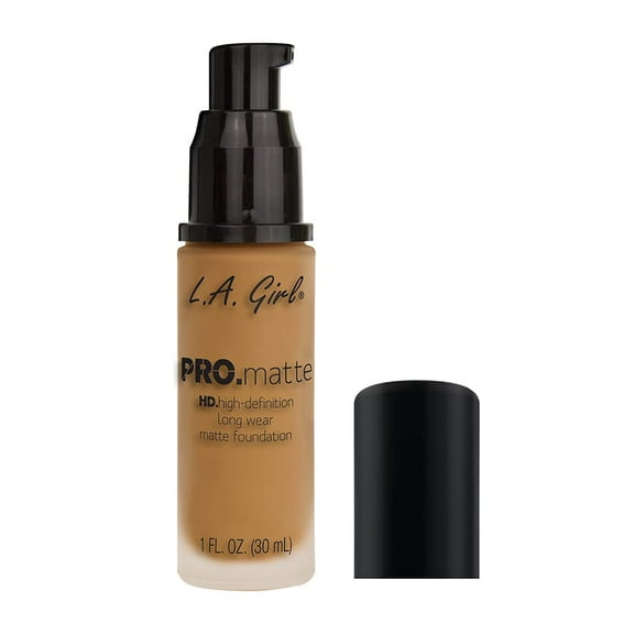 L.A. Girl Pro Matte Foundation, Sandy Beige, 1 Fluid Ounce