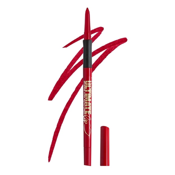 L.A. Girl Ultimate Intense Stay Auto Lipliner, 1 Count (Pack of 1), Relentless Red GP396