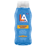 L.A. LOOKS Extreme Sport Tri-Active Hold Gel, for All Hair Types, Men, 20 oz