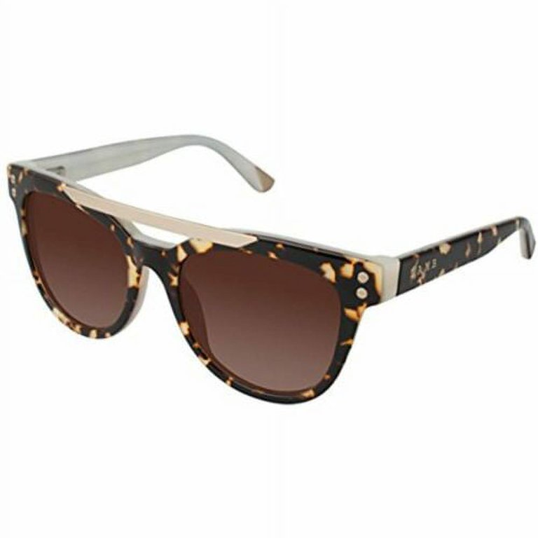 L.A.M.B. Women Sunglasses LA508 Tortoise Ivory Oval 100%UV  display picture 3