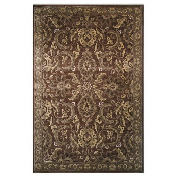 L.A. Rugs Brown Area Rug