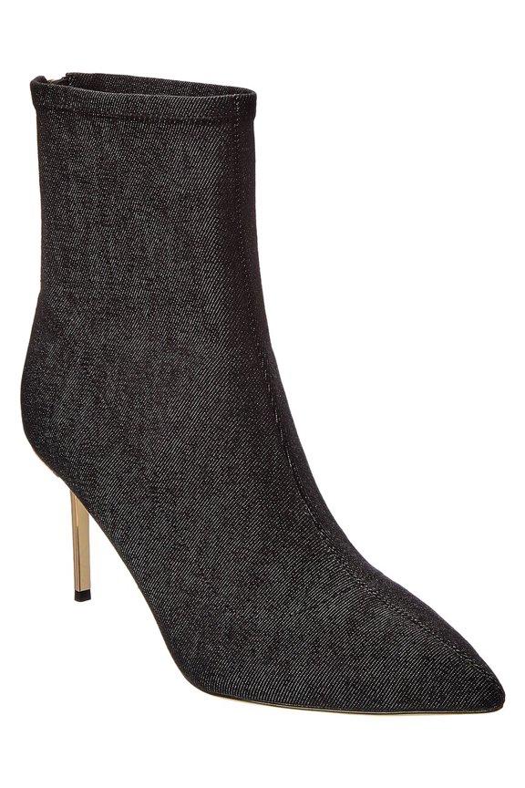 Zoe II Denim Bootie, 41, Black