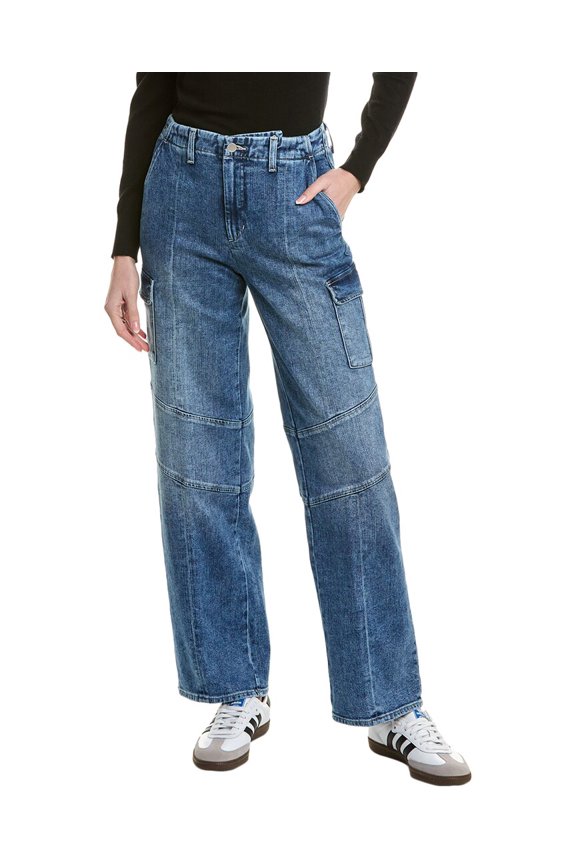 LAGENCE womens  Brooklyn High-Rise Utility Katella Wide Leg Jean, 23