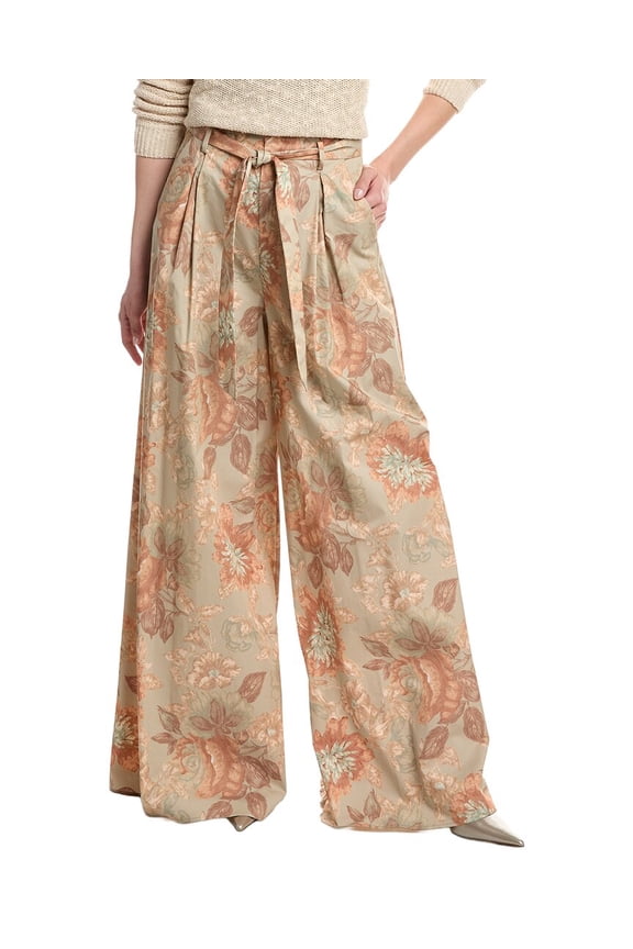 L’AGENCE womens Chantae Paperbag Ultra Wide Pant, 0