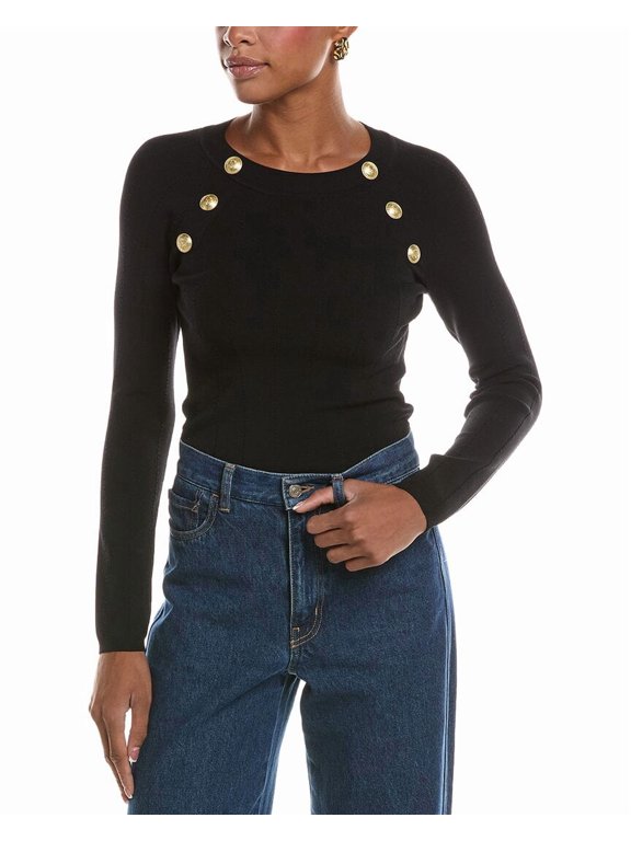 L’AGENCE womens LAGENCE Gretchen Ls Button Pullover, XXS
