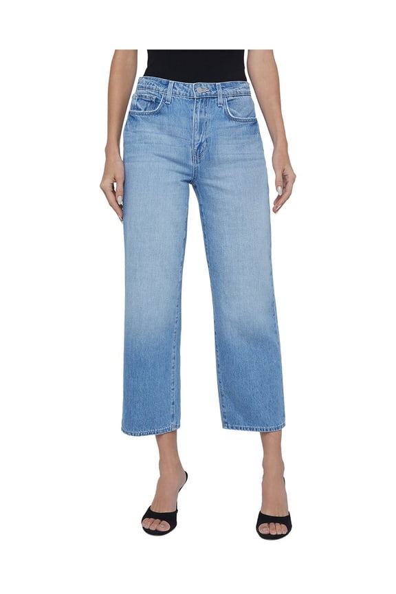 L’AGENCE womens June Ultra High-Rise Crop Stovepipe Jean, 27