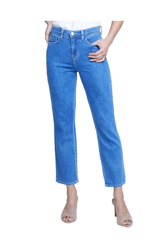 L’AGENCE womens L'AGENCE Alexia Hansen High-Rise Crop Cigarette Jean, 24