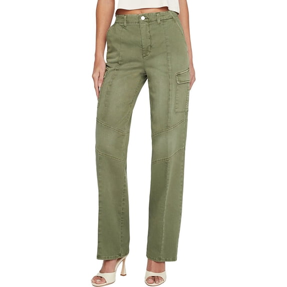 L’AGENCE womens L'AGENCE Brooklyn High-Rise Utility Wide Leg Pant, 24