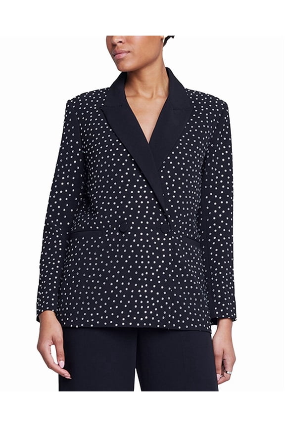 L’AGENCE womens L'AGENCE Jericho Rhinestones Blazer, 00