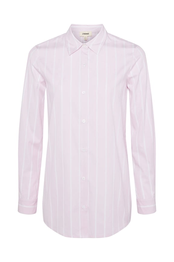 womens L'AGENCE Layla Tunic Blouse, xs