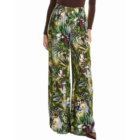 L’AGENCE womens L'AGENCE Lillian Wide Leg Pant, m, Green
