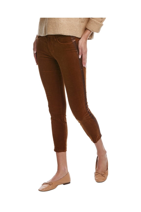 L’AGENCE womens L'AGENCE Margot High-Rise Java Skinny Jean, 23, Brown