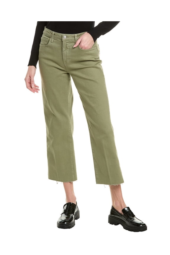 L’AGENCE womens L'AGENCE Wanda High-Rise Crop Wide Leg Pant, 24