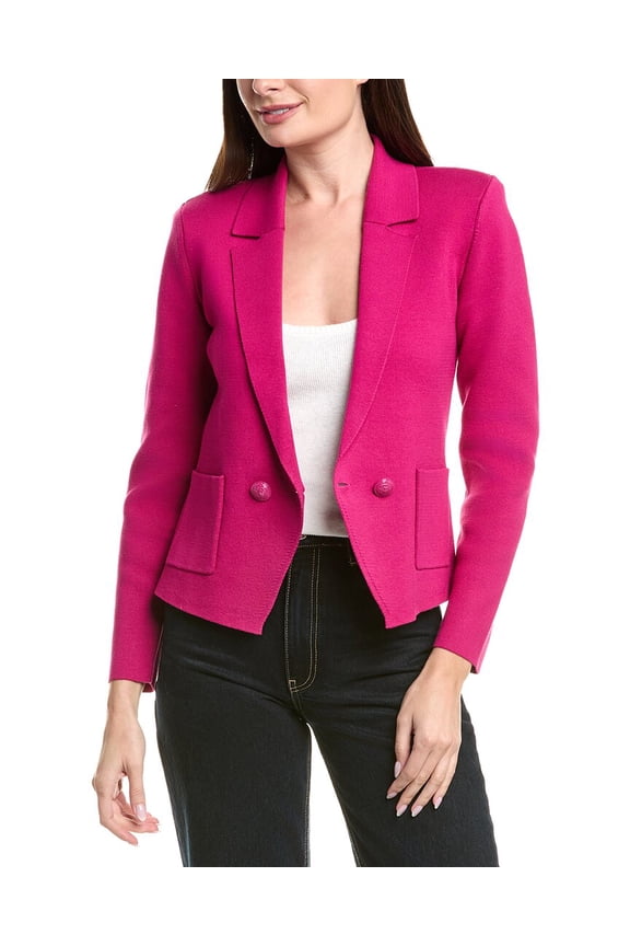 LAGENCE womens  Sofia Knit Blazer, XXS
