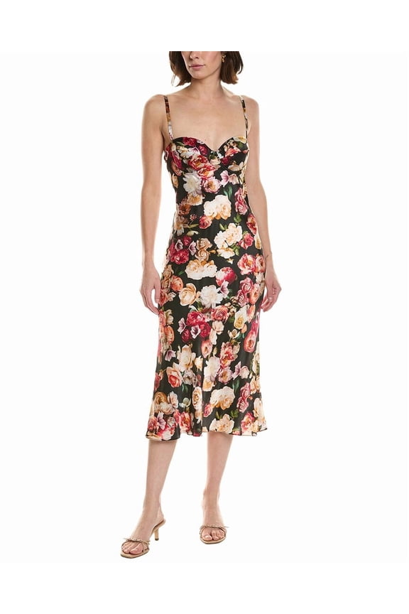 L’AGENCE womens Solay Midi Dress, 8