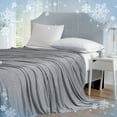 thumbnail image 1 of L'AGRATY Cooling Blanket, Cool Summer Blanket for Hot Sleepers, King Blanket, Soft Comfy Lightweight Blankets for All Seasons, Best Gift Idea(Grey, 90×108in), 1 of 6