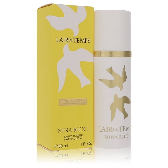 L'AIR DU TEMPS by Nina Ricci Eau De Toilette Spray 1 oz for Women Pack of 3
