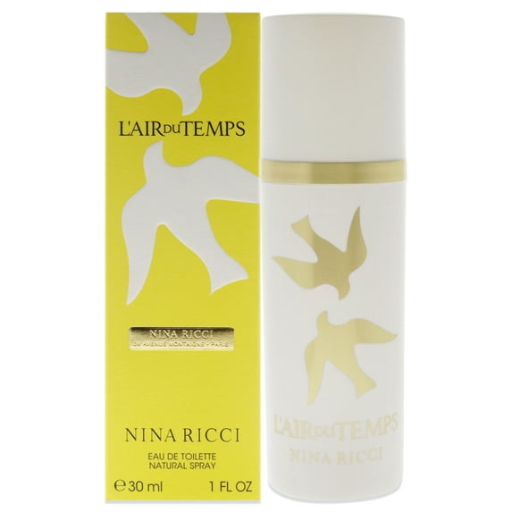 L'AIR DU TEMPS by Nina Ricci Eau De Toilette Spray with B/Cap 1 oz