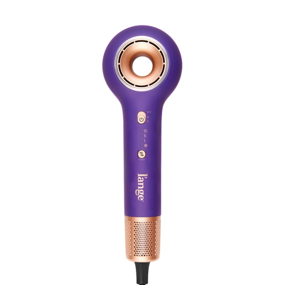 L'ANGE Hair Axia HaloRing Hair Dryer | Fast-Drying Ionic Blow Dryer for Smooth, Frizz-Free Finish | Professional High-Speed Brushless Motor with 4 Heat Settings (Purple)