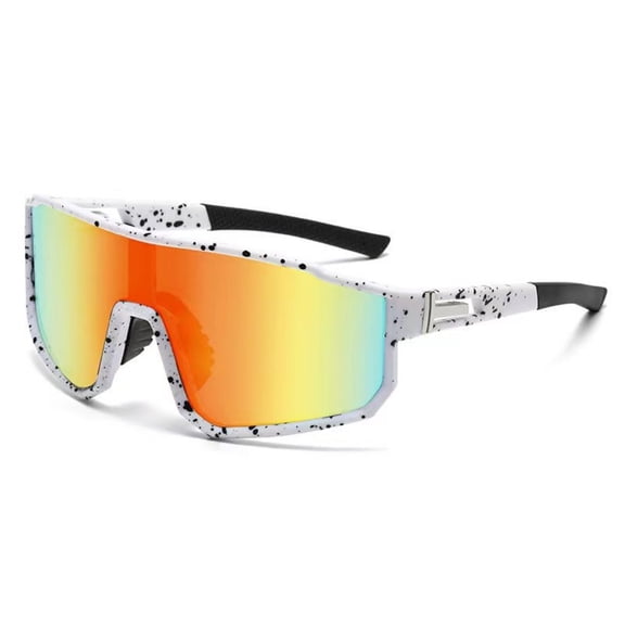 L-ANMTU Unisex Baseball Sunglass, Plastic Yellow