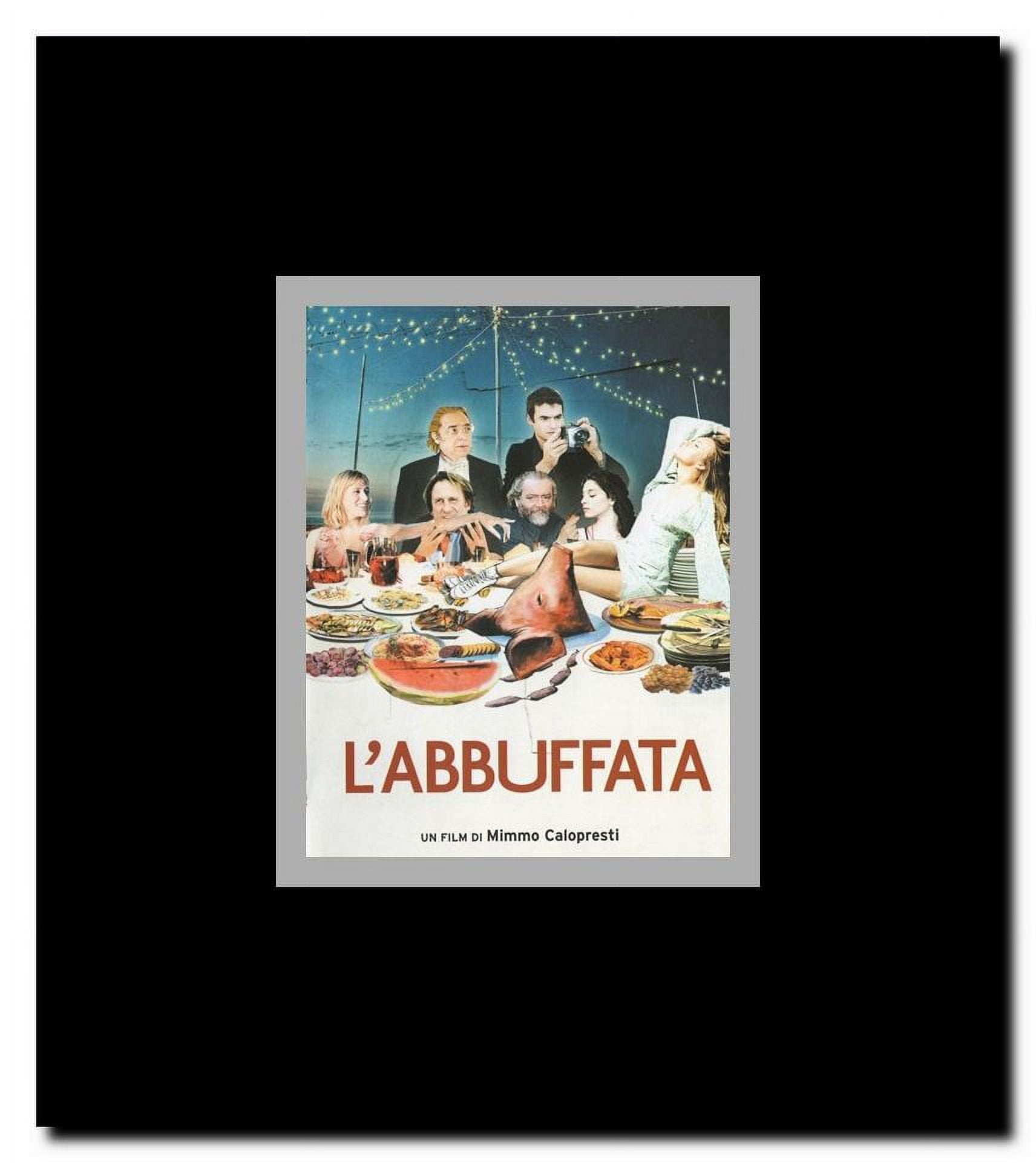 L'Abbuffata Framed Movie Poster