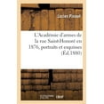 thumbnail image 1 of L'Académie d'Armes de la Rue Saint-Honoré En 1876, Portraits Et Esquisses (Paperback), 1 of 1