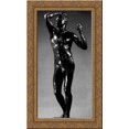 thumbnail image 1 of L'Age d'Airain 16x24 Gold Ornate Wood Framed Canvas Art by Rodin, Auguste, 1 of 2