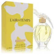 LAir Du Temps by Nina Ricci Eau De Toilette Spray With Bird Cap 3.3 oz for Women