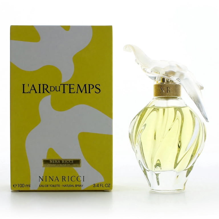 Nina Ricci, L'Air du Temps Eau de Toilette, 3.3 oz, Feminine Scent