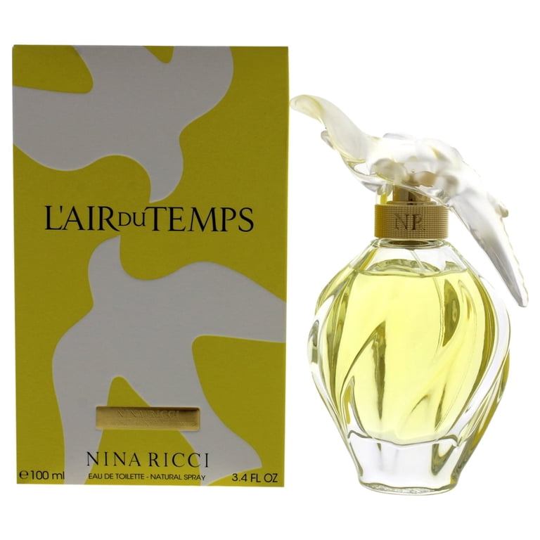 Nina Ricci L'Air du Temps 3.3 oz EDT Spray, Floral-Spicy Fragrance