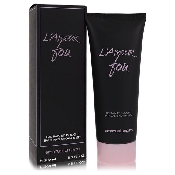 L'Amour Fou by Ungaro Shower Gel 6.8 oz for Women Pack of 2