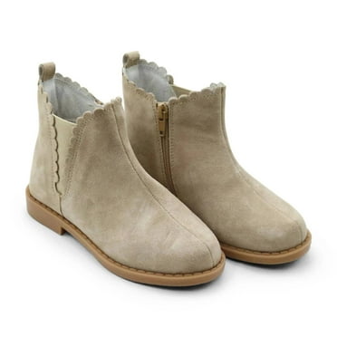 L'amour Women's Nicola Scalloped Chelsea Boot